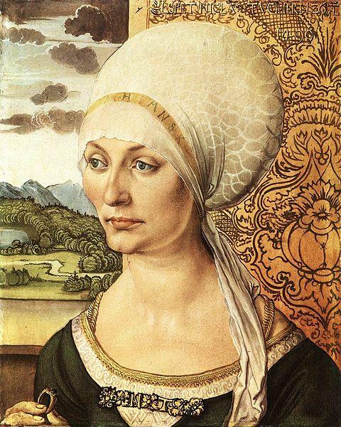 Albrecht Durer Portrait of Elsbeth Tucher oil painting image